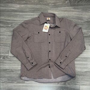 C&C California Men's Brown Button Down Shirt